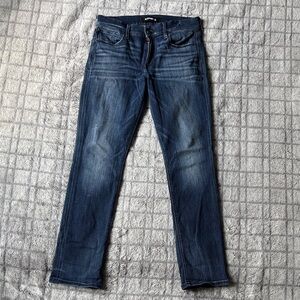 Express Women's Skinny Jeans in Dark Blue